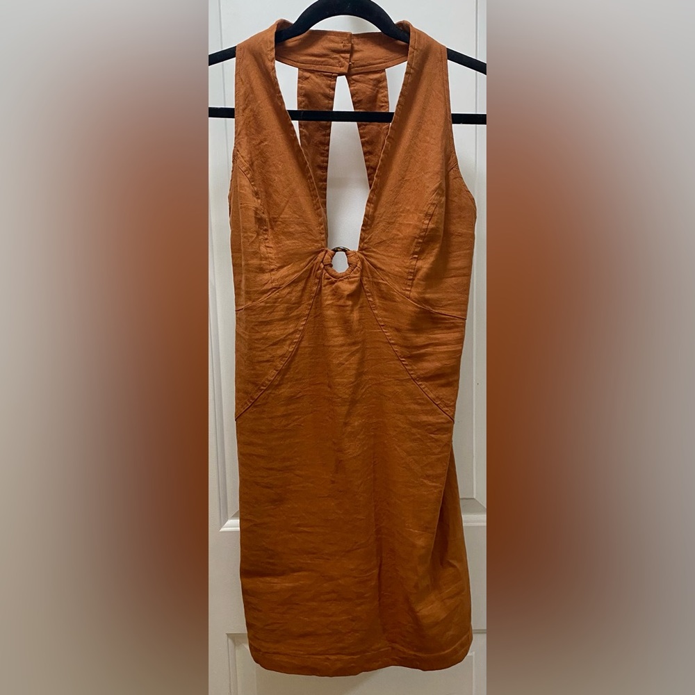 Maeve Halter Mini Dress NWT